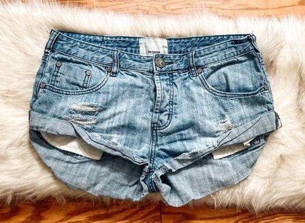 One Teaspoon Bandit Rolled Shorts