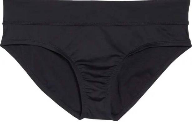 Nike New.  black full cut bikini bottoms.