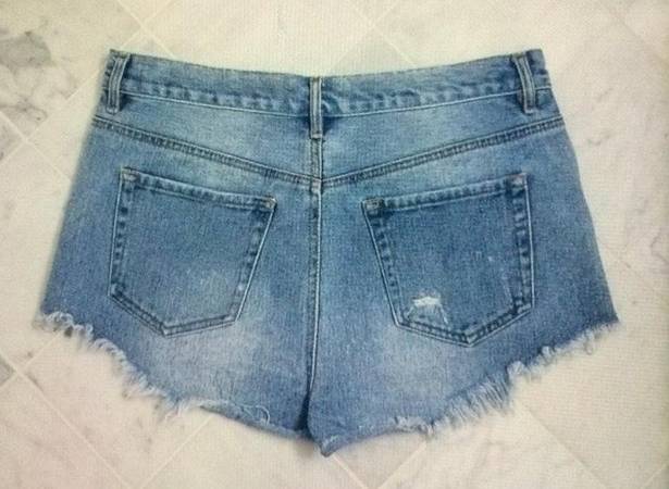 PacSun Bullhead Jean Shorts Distressed Size 29