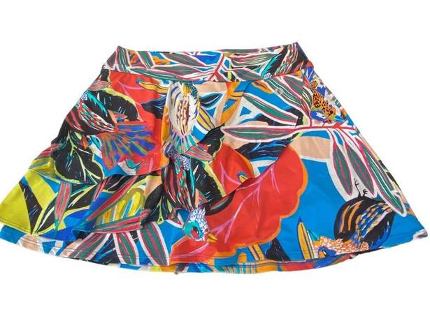 DONA JO Tropical print skort with ball pocket Size 3/XL