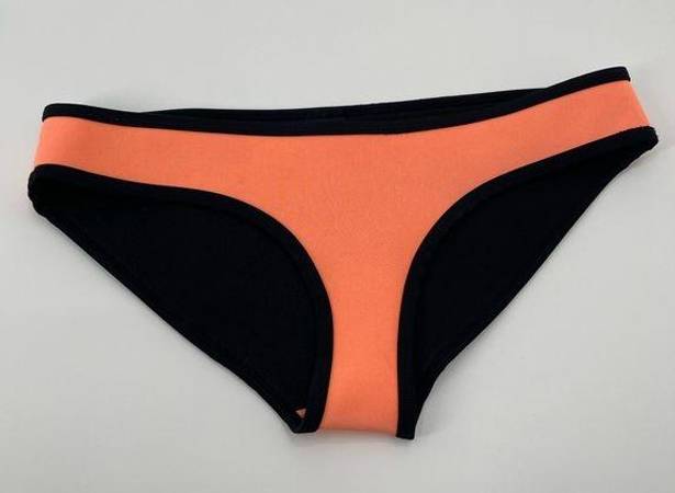 Triangl  swimwear bikini orange triangle swim bottoms size xs