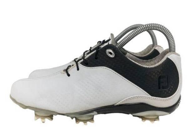 FootJoy  DNA White/Black Golf Cleats Women's Size 6.5