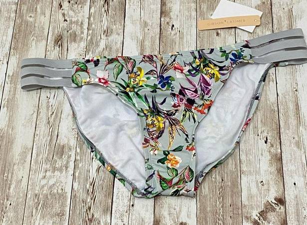 Gibson Latimer  Floral Tropical Print 2-pc Swim Set