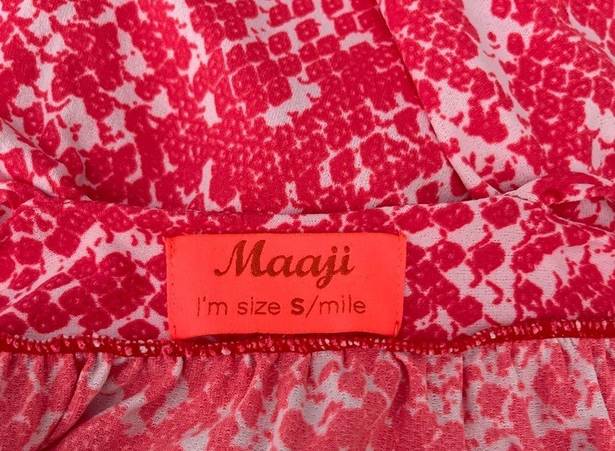 Maaji  Coral Beach Maxi Dress Coverup Size Small