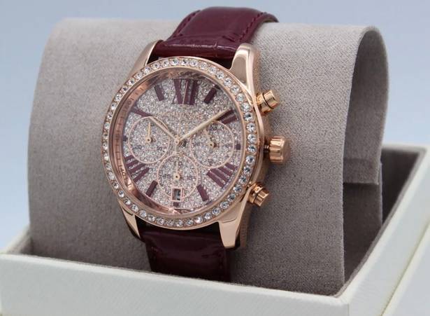 Michael Kors MK2971 Lexington Pave Rose Gold Tone DIAL BERRY