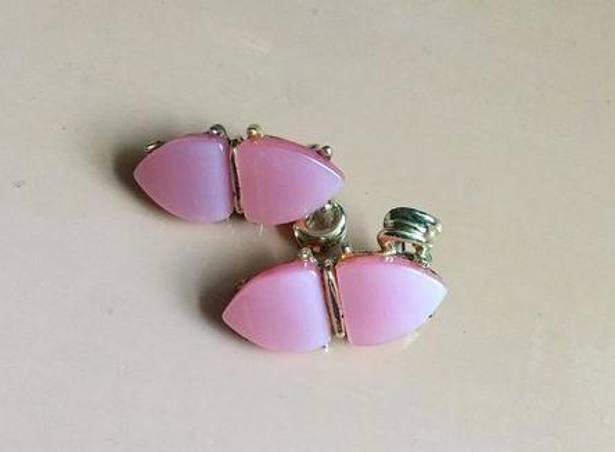 Petal Vintage Pink  Post Back Earrings