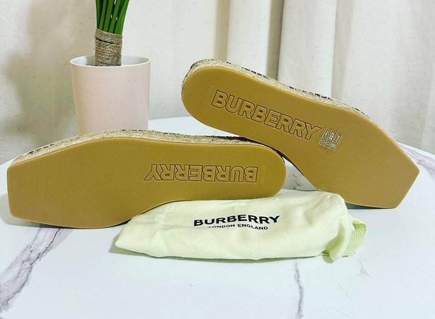 Burberry Espadrille dark beige