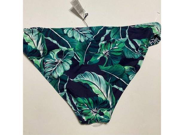 Tommy Bahama New.  palm leaf reversible bikini bottom.