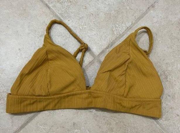 Rip Curl Yellow Triangle Bikini Top