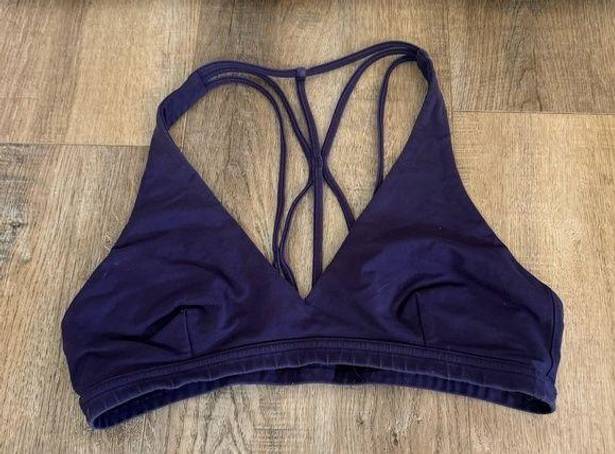 Lululemon  Sports Bra Triangle Purple Size 8