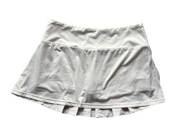 Zyia  Tennis Skirt Athletic White Womens XLARGE