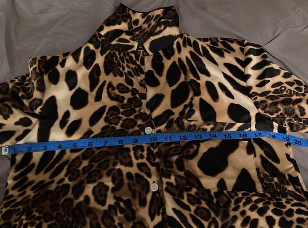 Natori NWT  LUXE LEOPARD PJ Set SIZE XS