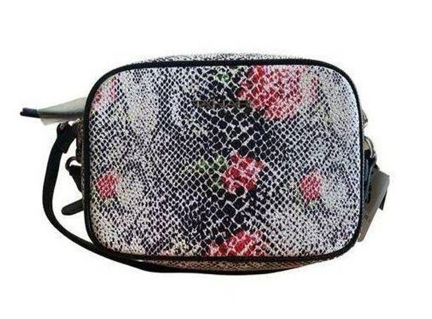 Tahari  Miranda XBody Vintage Floral Snake Handbag