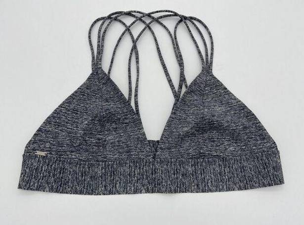 Victoria's Secret PINK by  Strappy Wireless Bralette Gray Bra Women's Medium M