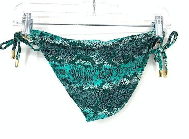 Radio Fiji  Women's Sz S/M Snakeprint Bikini Two Piece Sets Green *READ