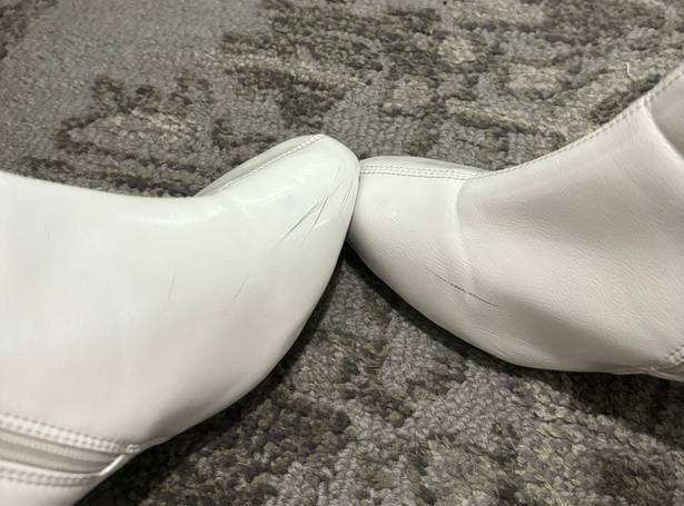 White Bootie Size 8.5