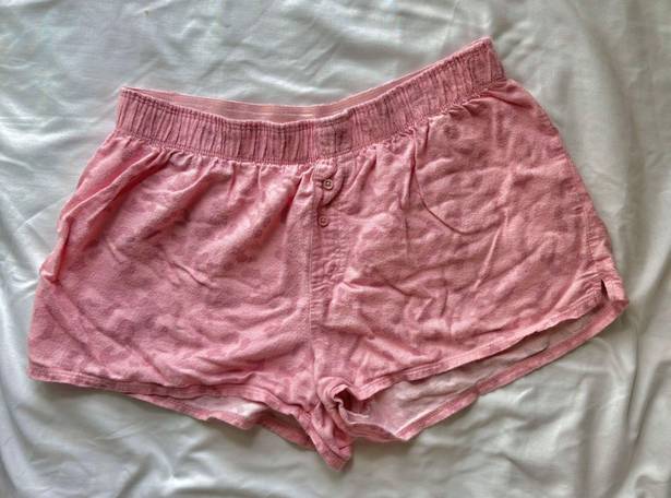 Colsie Boxer Shorts Pink Size XS