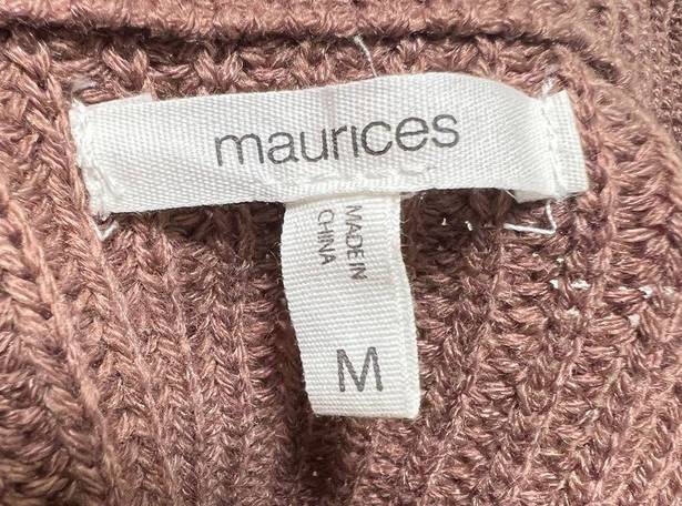 Maurice's  Distressed Hem Button Up Cardigan Sweater