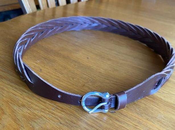 Brooks Brothers Women’s braided belt made in Italy by  size M