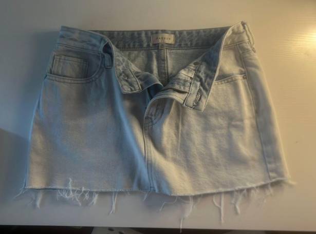 PacSun Light Blue Jean Skirt