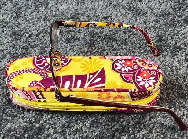 Vera Bradley  Bali Gold Frames With Matching Case 48 16 130