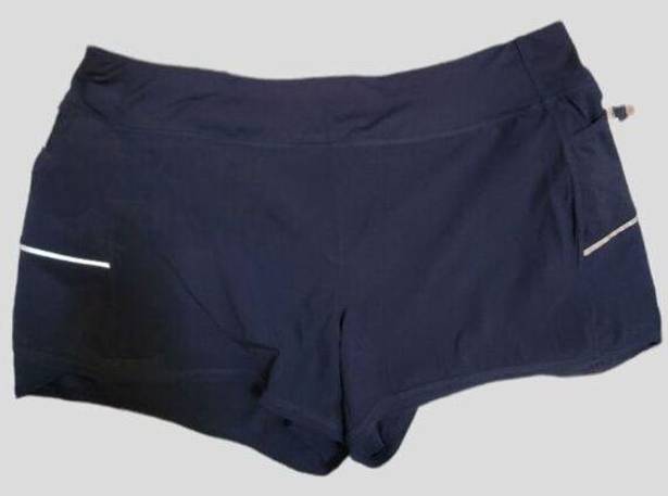 Active Life NWT  Pull On Navy Performance Shorts Size XXL