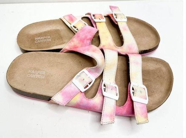 Harper  Canyon Sandals Womens Size 5 Slip On Shoes