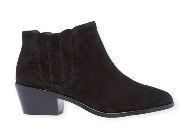 Joie  Barlow Suede Ankle Boots in Black Size EU37, Retail $325