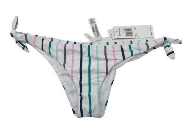 Raisin's  Cheeky Lola Stripe Bikini Bottom Size S NWT