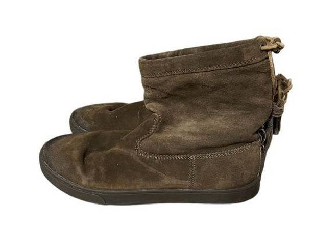 Olukai  Women's Kapa Moe Boots Bootie Slouchy Pull On TerryCloth Lined Size 8