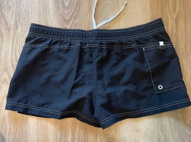 Nike Black Mini Low Waisted Swim Shorts