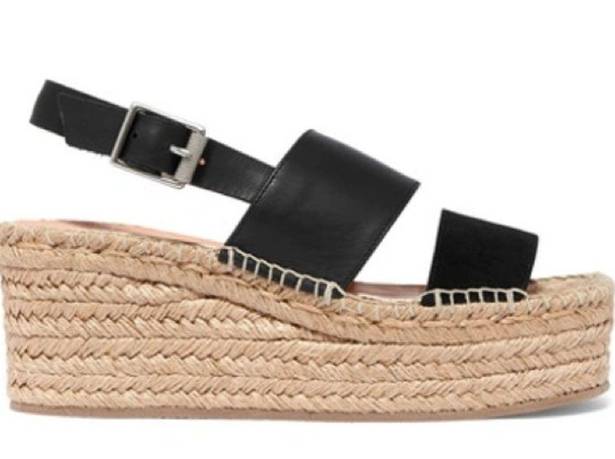 Rag and Bone  Edie Leather (Smooth and Suede) Espadrilles