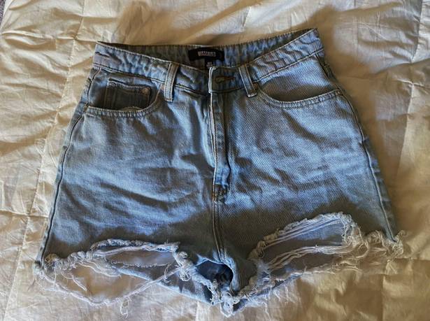 Missguided jean shorts