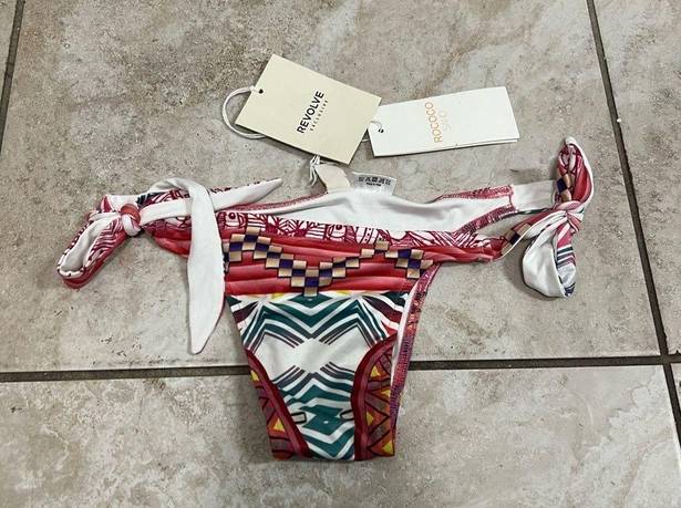 Rococo NWT  Sand X REVOLVE Hippodrome Side Tie Bikini Bottom Size Medium