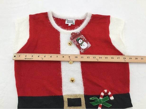 ma*rs  CLAUS WOMENS SIZE LARGE UGLY SWEATER CHRISTMAS DRESS