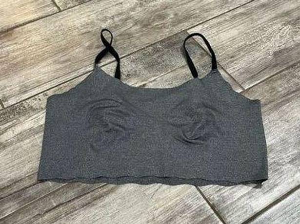 Zyia  Active Gray Bralette Size Medium