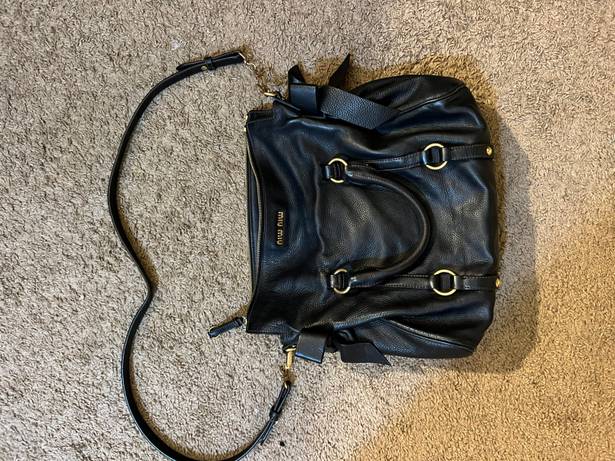 Miu Miu Leather Bow Purse