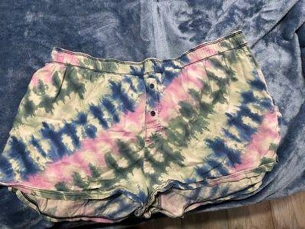 Victoria's Secret Tie Die Night Shorts 