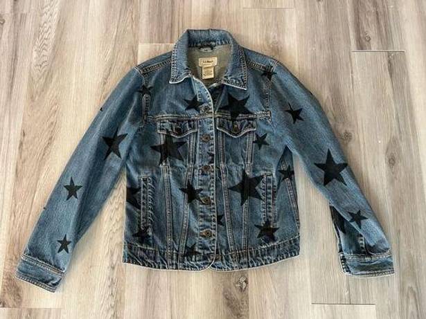 L.L.Bean  S Star Blue Jean Jacket