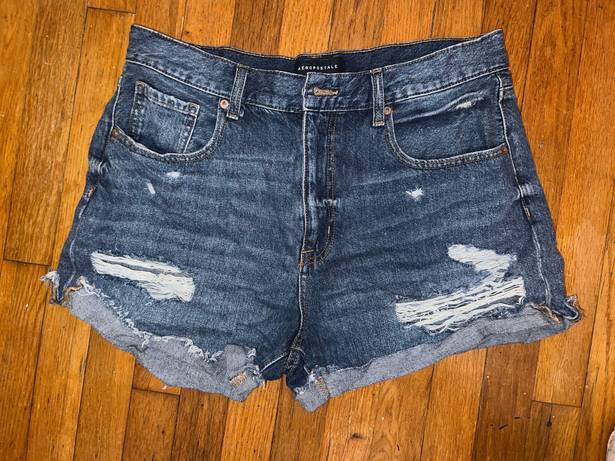 Aeropostale Mom Jean Denim Shorts