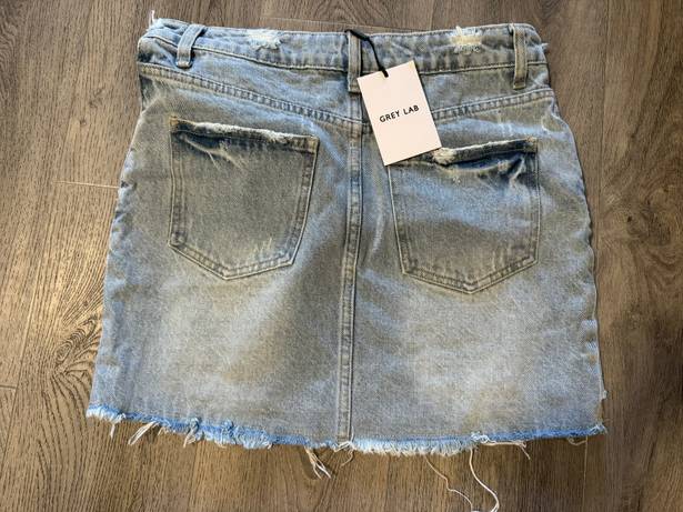 Denim Mini Skirt Size M