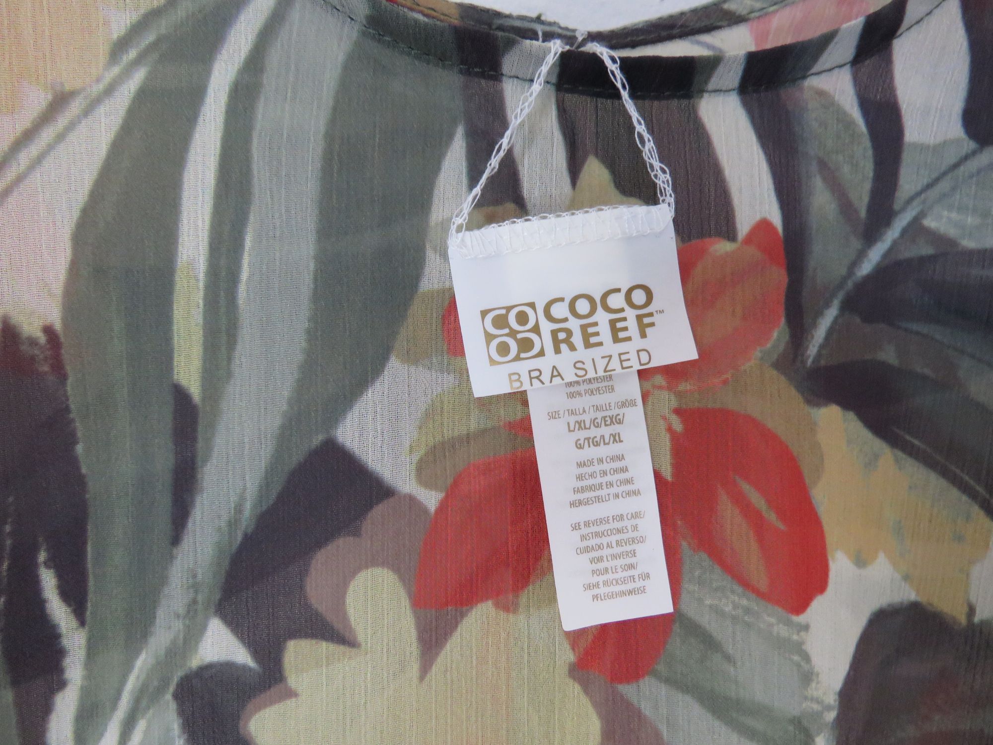 Coco reef Beach Cover Up Floral