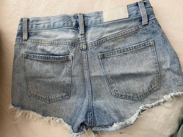 Pistola Distressed Jean Shorts