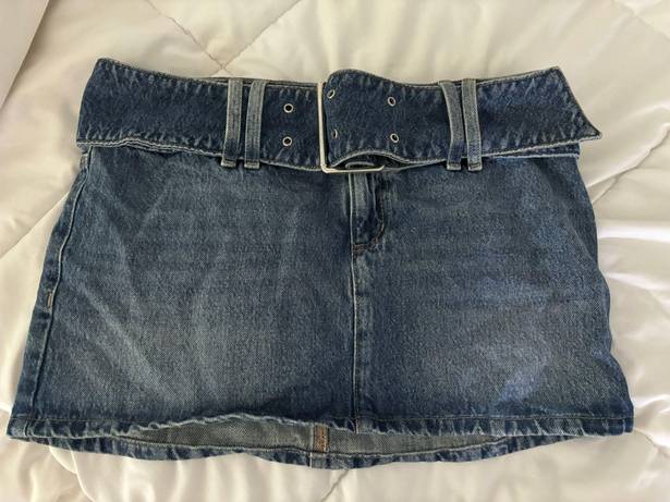 Garage Denim Skirt