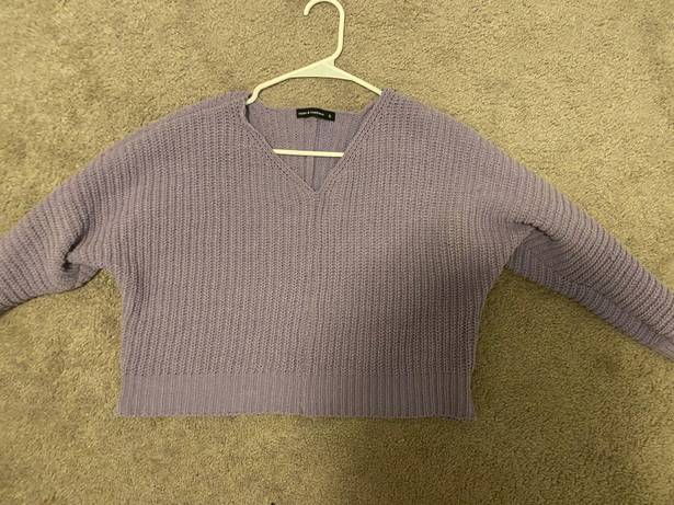 TJ Maxx Purple Lavender Sweater