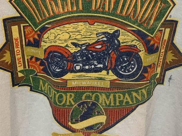 Krass&co Vintage 1990 Harley-Davidson Motor  Crewneck Sweatshirt Size XS/Small