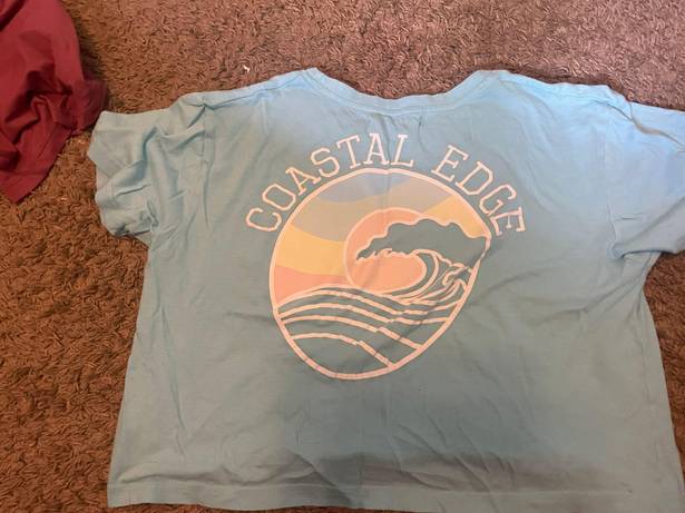 Edge coastal  crop top