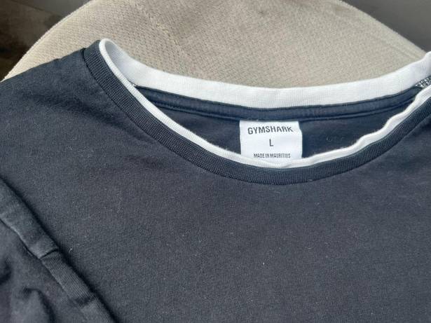 Gymshark Black  Top size Large