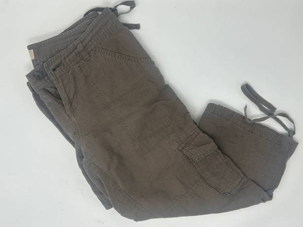 Banana Republic Linen Cargo Capris