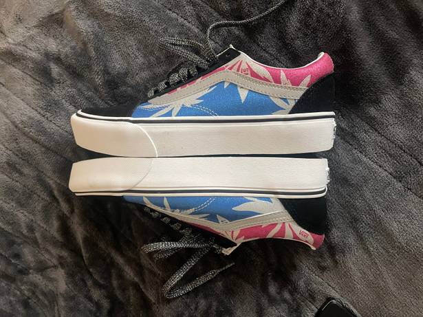 Vans Shimmer Blue And Pink